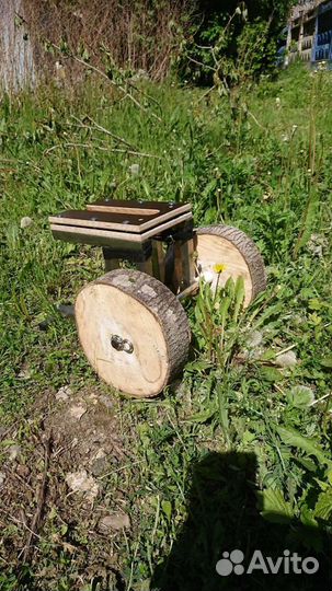 Нержавеющая тележка для лодочного мотора с барашка