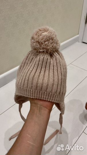 Шапка зимняя для девочки 44