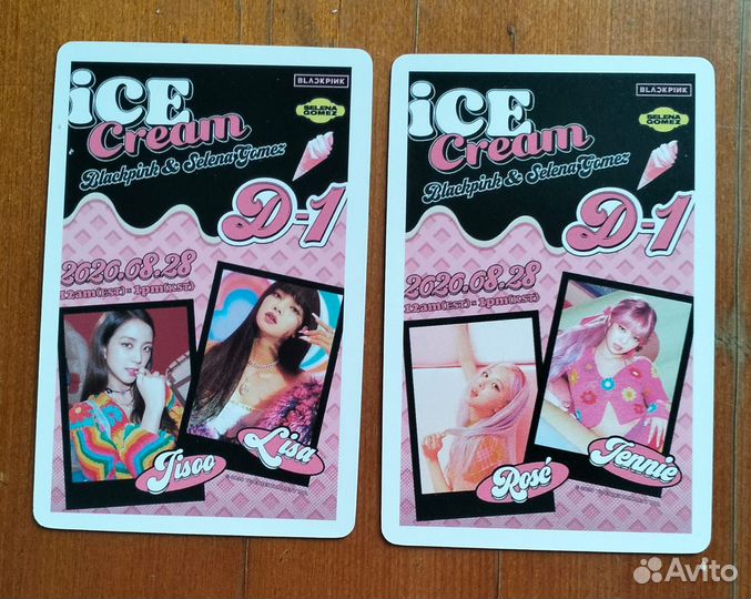 К-поп карты блекпинк