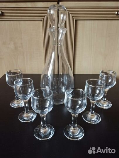 Графин с рюмками, новые