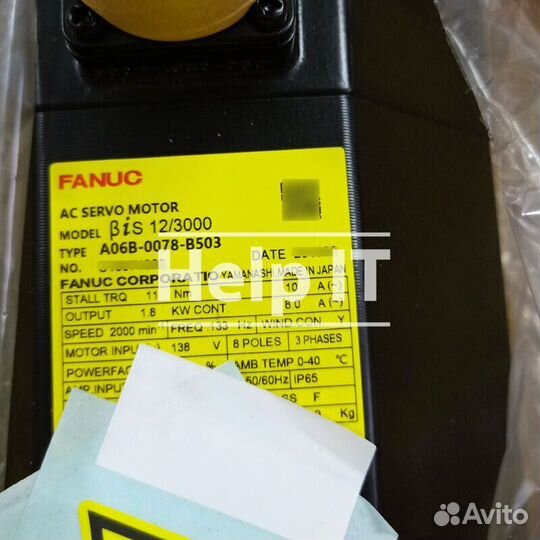 Серводвигатель Fanuc A06B-0078-B503