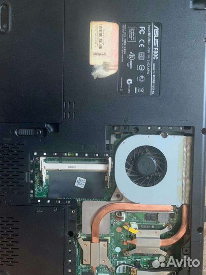 Ноутбук asus f80 на з-ч