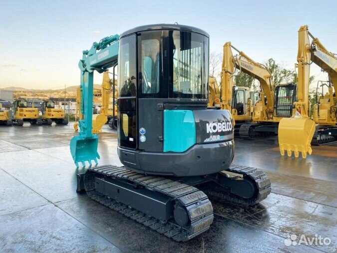 Мини-экскаватор Kobelco SK50UR-2, 2007