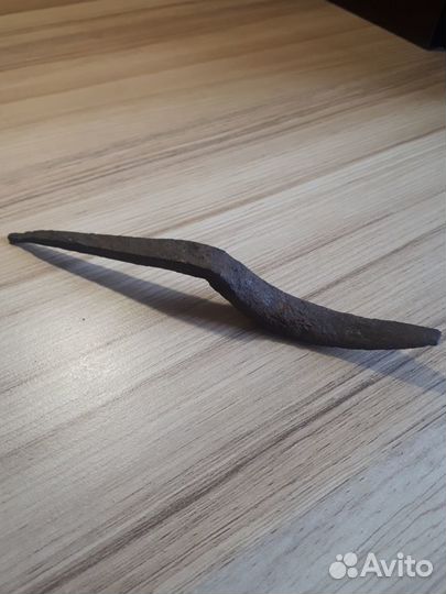 Кочедык 17 века. Кованое лапотное шило