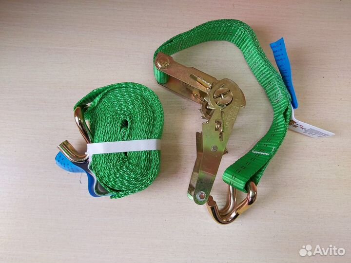 Стяжной ремень для прицепа, нагрузка 1,0/2,0т, L