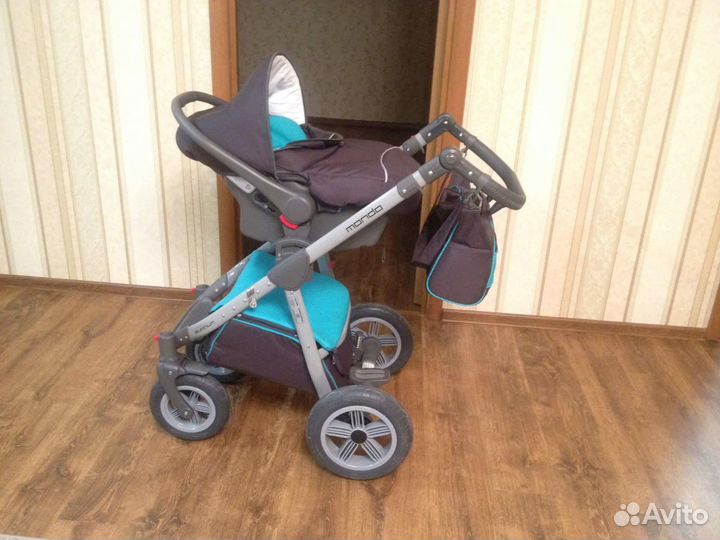 Продам коляску mondo 3 в 1 в отличном состоянии