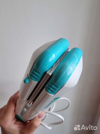 Утюжок для волос выпрямитель и насадка гофре