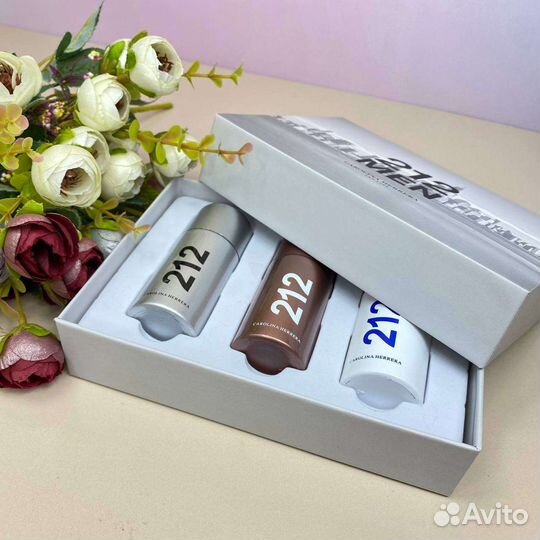 Мужской подарочный набор 212, hugo boss