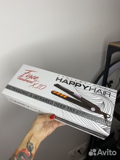 Инфракрасный ультразвуковой утюжок happy hair