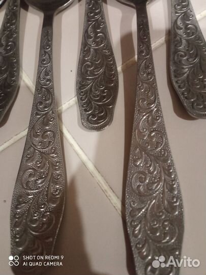 Столовые приборы СССР из нержавейки