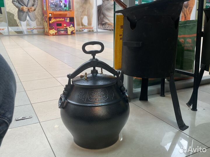 Афганский казан 20 литров SB черный