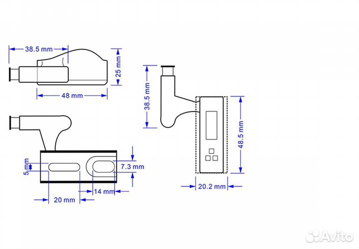 Подсветка светодиодная для мебели 12 Вт