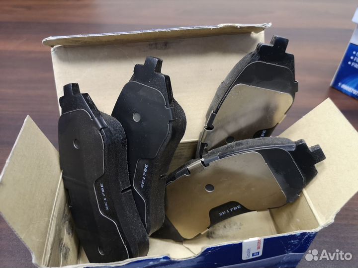 Тормозные колодки передние, GM 96405129, оригинал