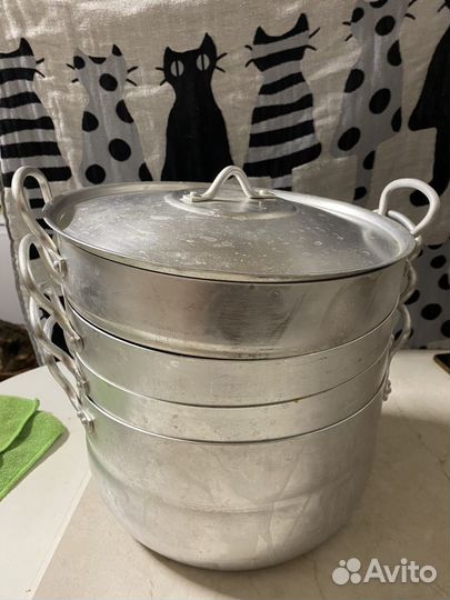 Мантоварка алюминиевая бу