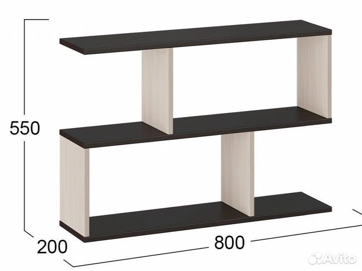 Полка настенная тип 14
