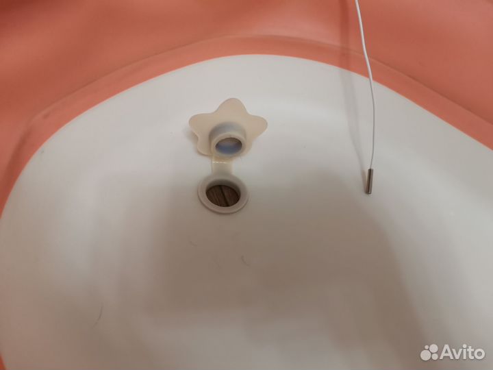 Ванночка для купания складная с термометром