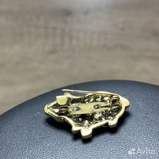 Винтажная Брошь Поросёнок Свинка Ретро