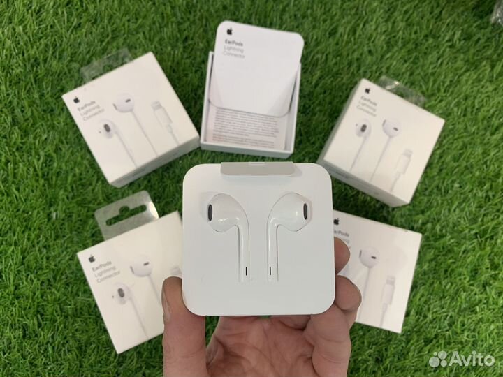 Наушники apple EarPods lightning оригинал