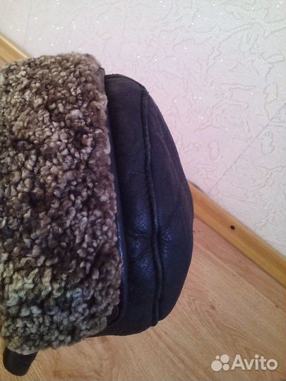 Шапка теплая зимняя из овчины