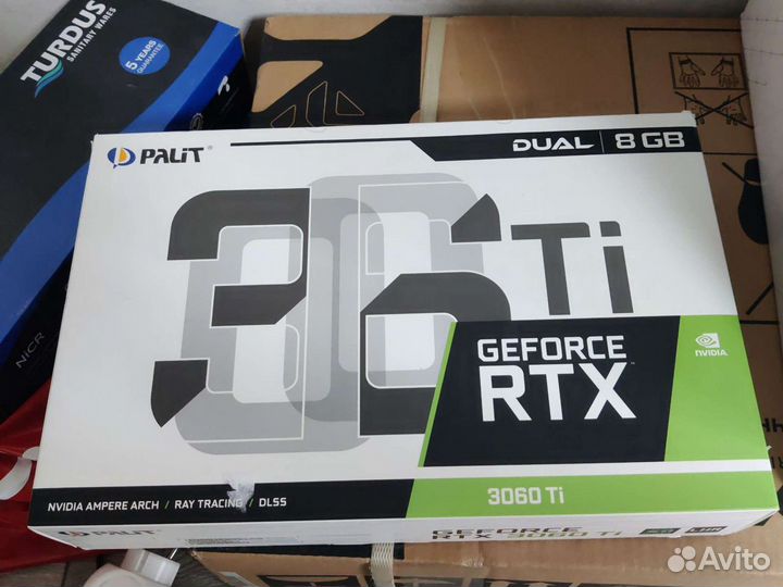 Видеокарта Palit GeForce RTX 3060Ti Dual 8GB LHR