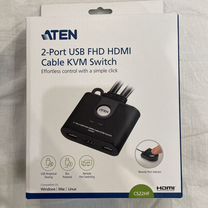 KVM-переключатель aten CS22HF 2 портовый USB hdmi