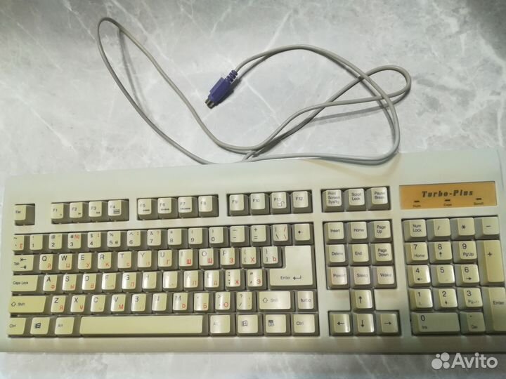 PS2 Клавиатура Turbo-Plus KB-8001 R+