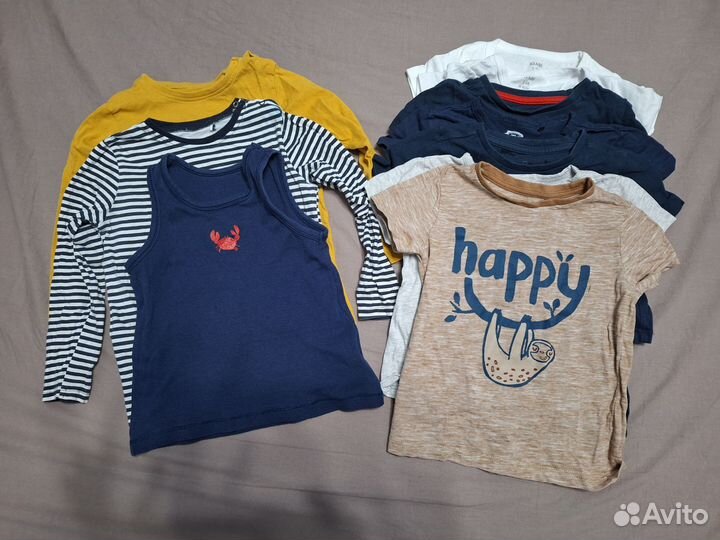 Детские вещи пакетом на мальчика 98