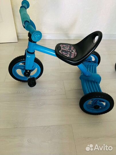 Детский трехколесный велосипед бу