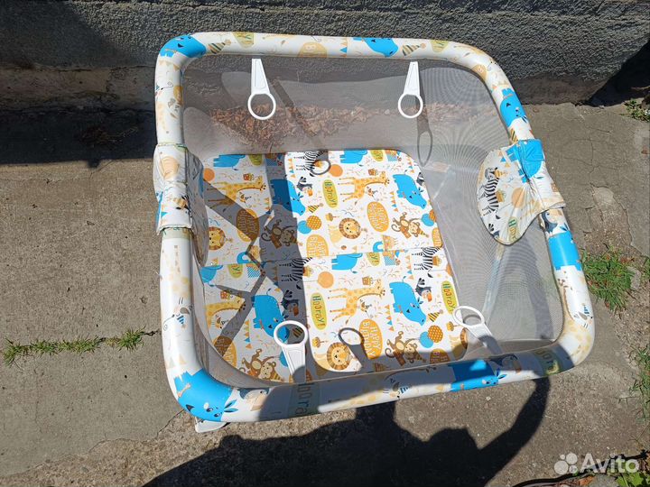 Складной детский манеж (б/у)