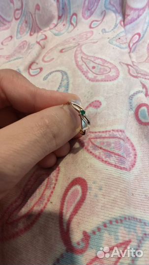 Серебряное кольцо с агатом