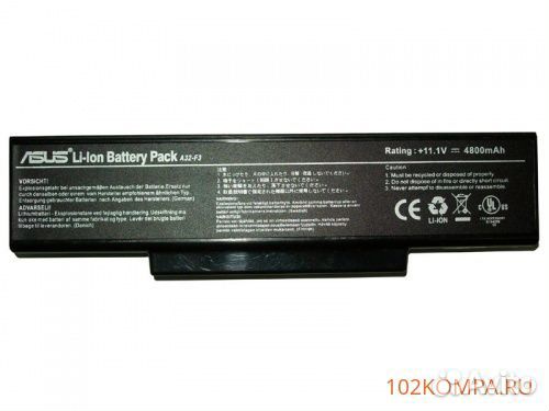 Аккумулятор для ноутбука Asus F2, F3, M51, M51T (A