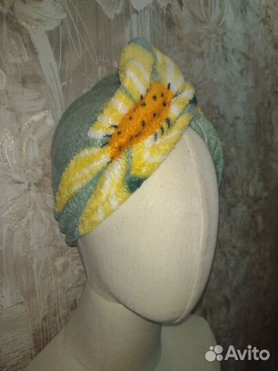 Полотенце - тюрбан для сушки волос