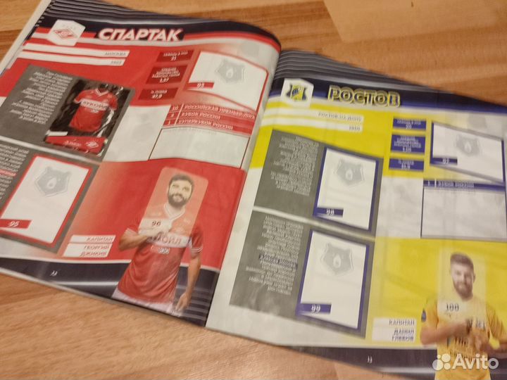 Альбом panini рпл 2023 2024