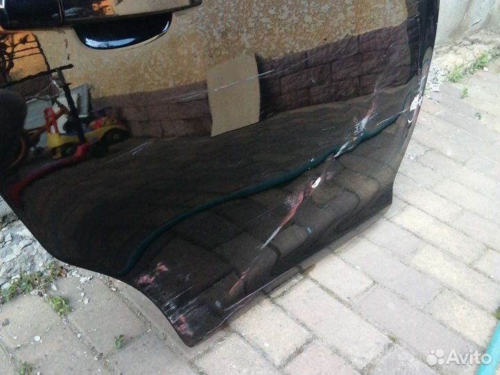 Двери Opel corsa d задняя правая Черная