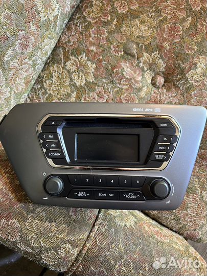 Магнитола на kia rio 3