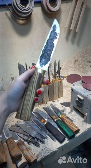 Нож охотничий для шкурения