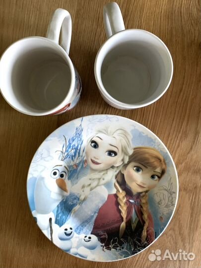 Набор посуды Холодное сердце для девочки 3-6 лет