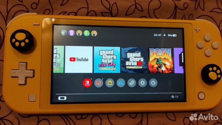 Nintendo switch lite состояние идеальное