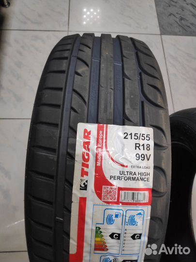 Tigar UHP Ultra High Performance 215/55 R18 99V