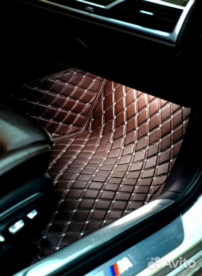 Ковры в салон на BMW 7 li 2016г