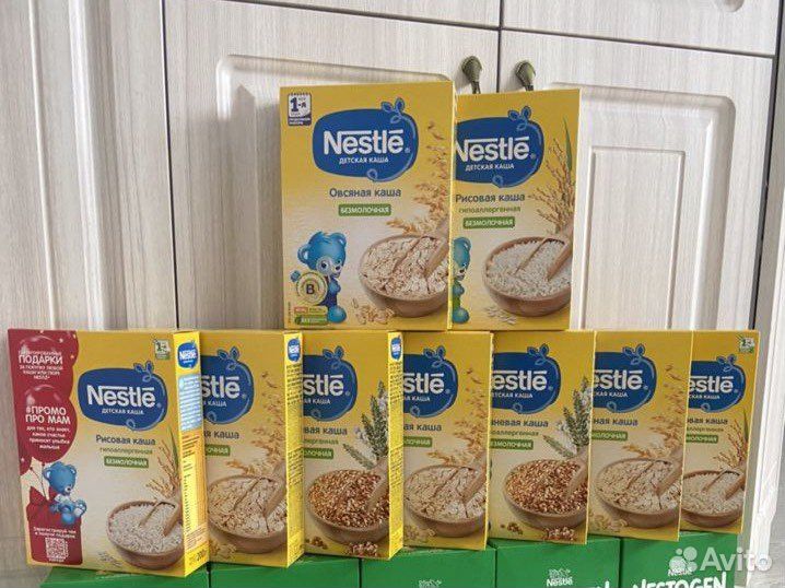 Детские каши молочные и безмолочные