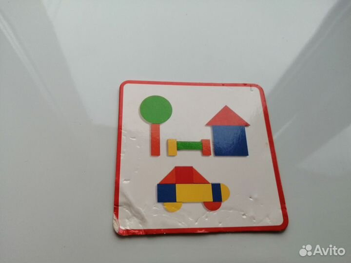 Магнитная развивающая игра геоформ