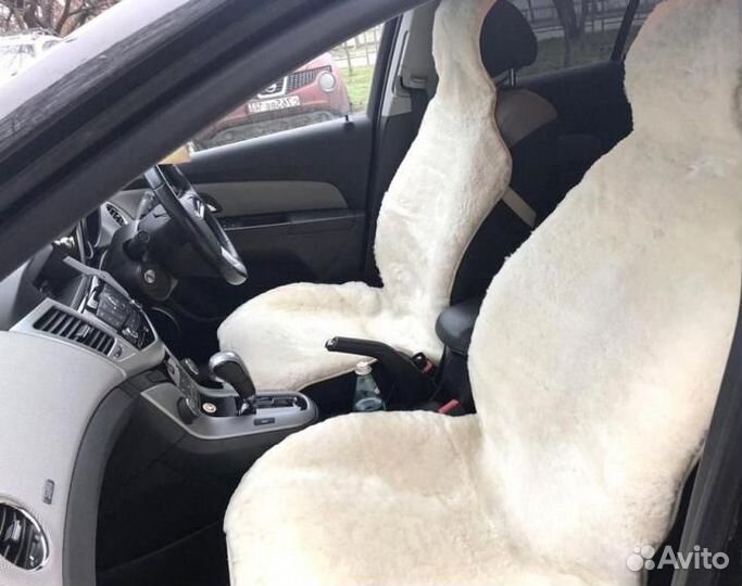 Меховые накидки на сиденья