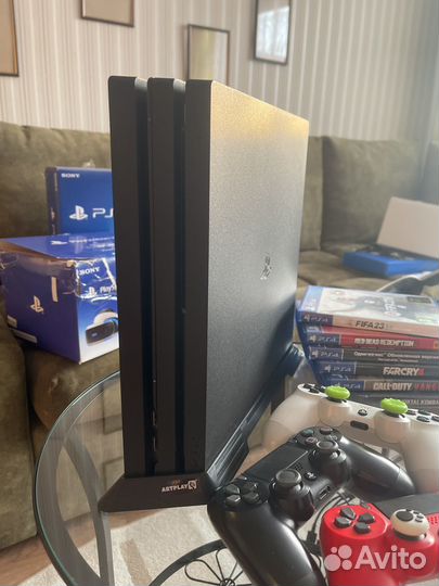 Игровая приставка ps4pro + psVr