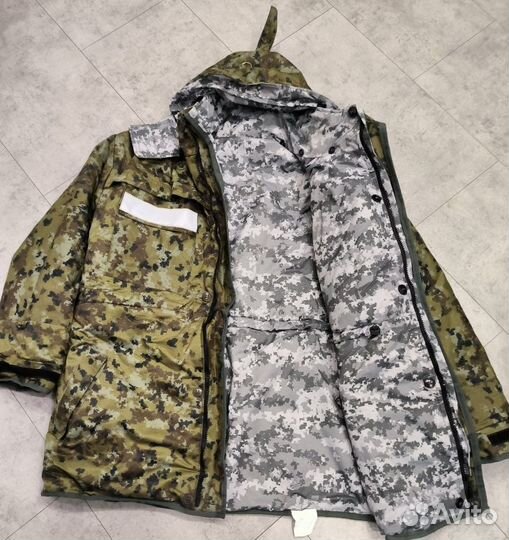 Костюм зимний (утепленный) камуфлир. двусторонний
