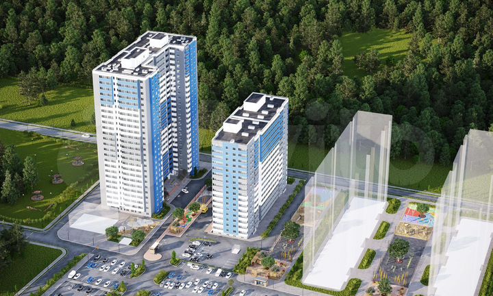 Квартира-студия, 16,4 м², 23/25 эт.