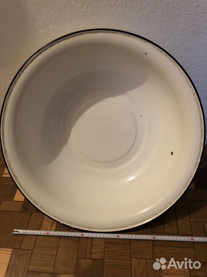 Таз (чаша) большой эмаль