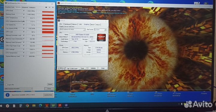 Видеокарта Rx6600 или GTX 1080ti