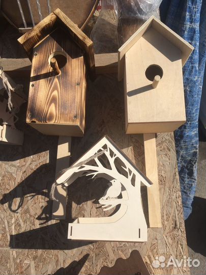 Скворечники и кормушки для птиц