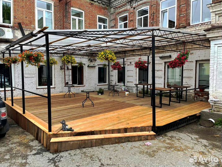 Навесы из поликарбоната